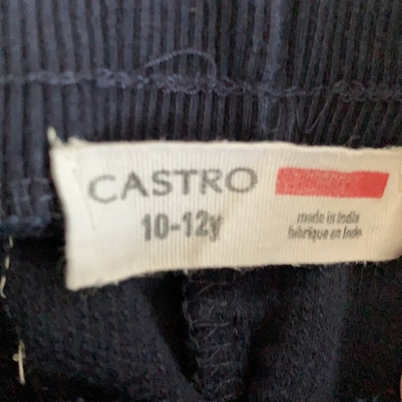 Navy Kids Sweatpants - Picture 4 of 5